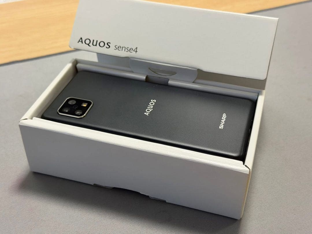 SHARP AQUOS sense4 SH-M15 ブラック