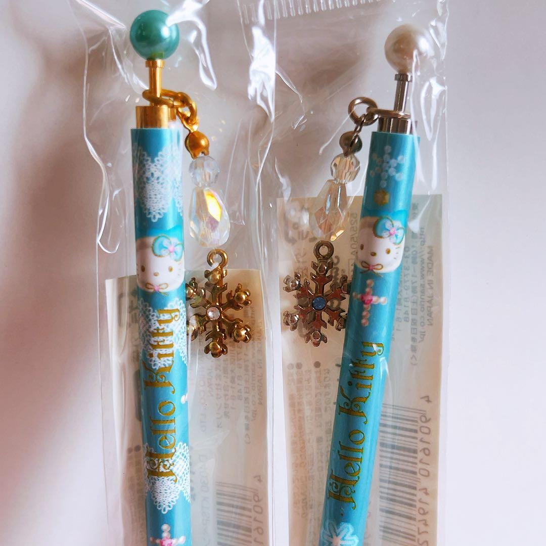 希少レア　ハローキティ　ペン　スノーフレーク　vivitex 2006年製