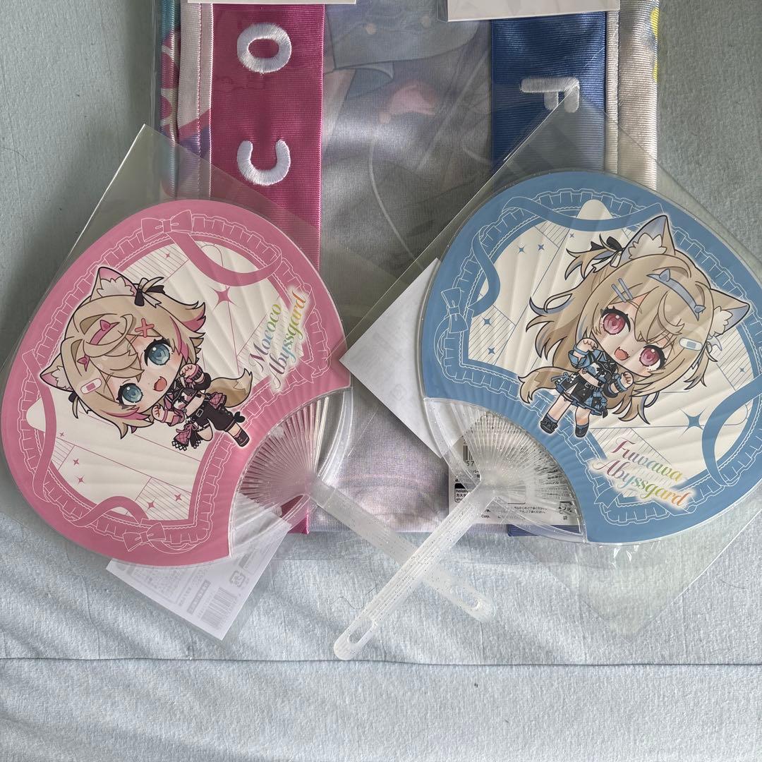 Fuwamoco ハッピー☆パピーはっぴ 26fes EXPO バッジ　うちわ