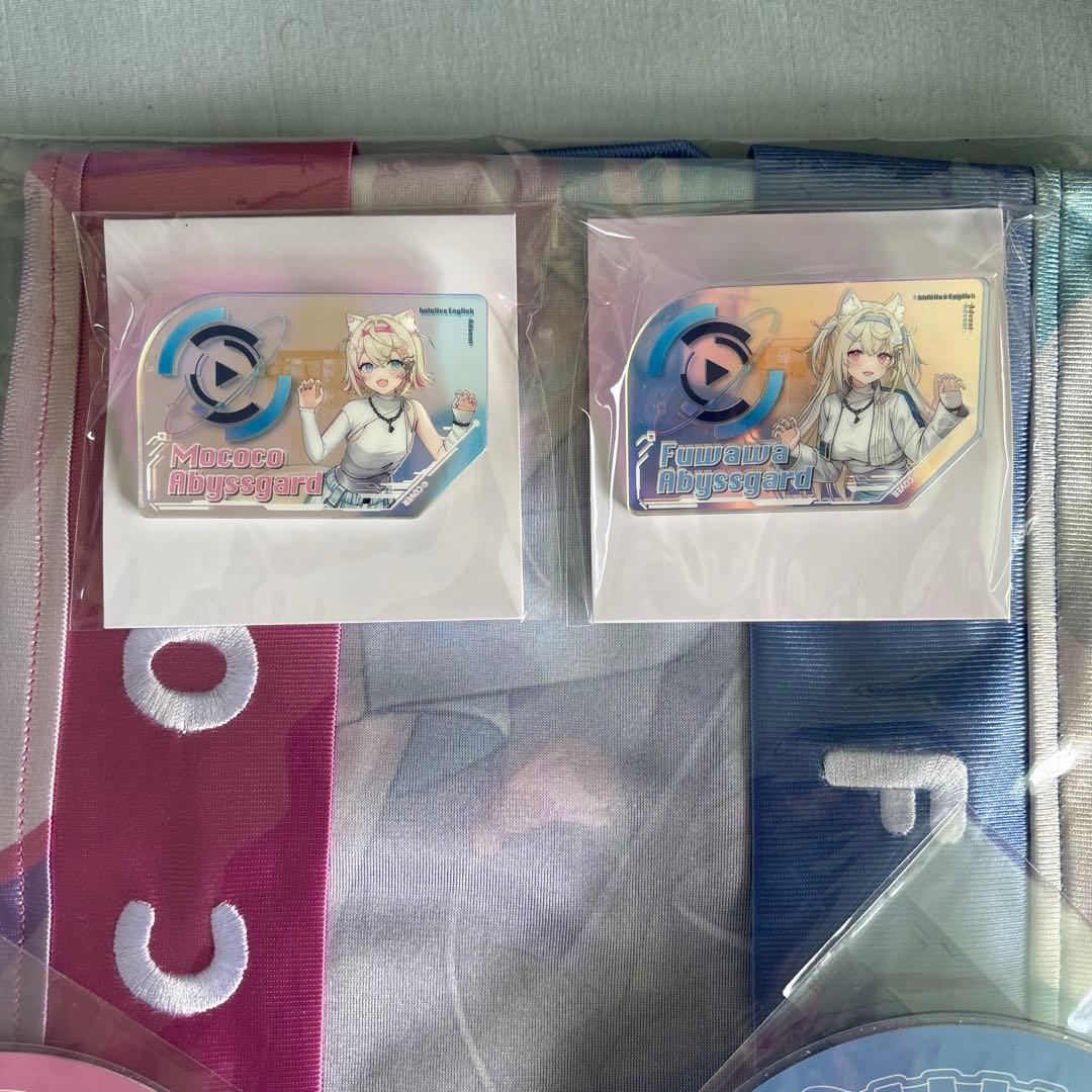 Fuwamoco ハッピー☆パピーはっぴ 26fes EXPO バッジ　うちわ