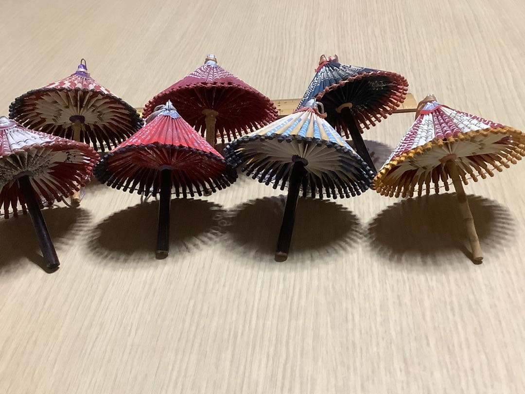 手作り和傘　タバコのパッケージ＋α仕様　大中小３８【まとめ売り】