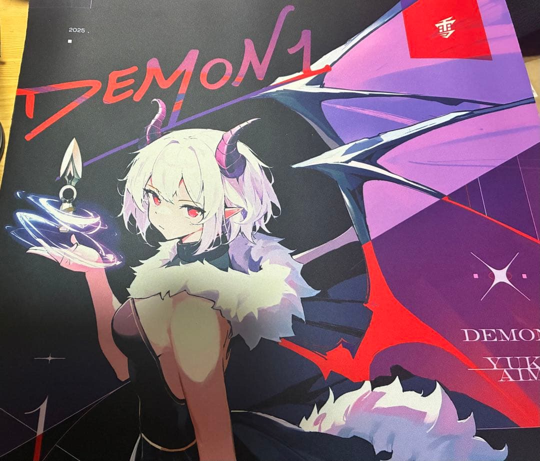 Yuki Aim x Demon1 マウスパッド 新品未使用