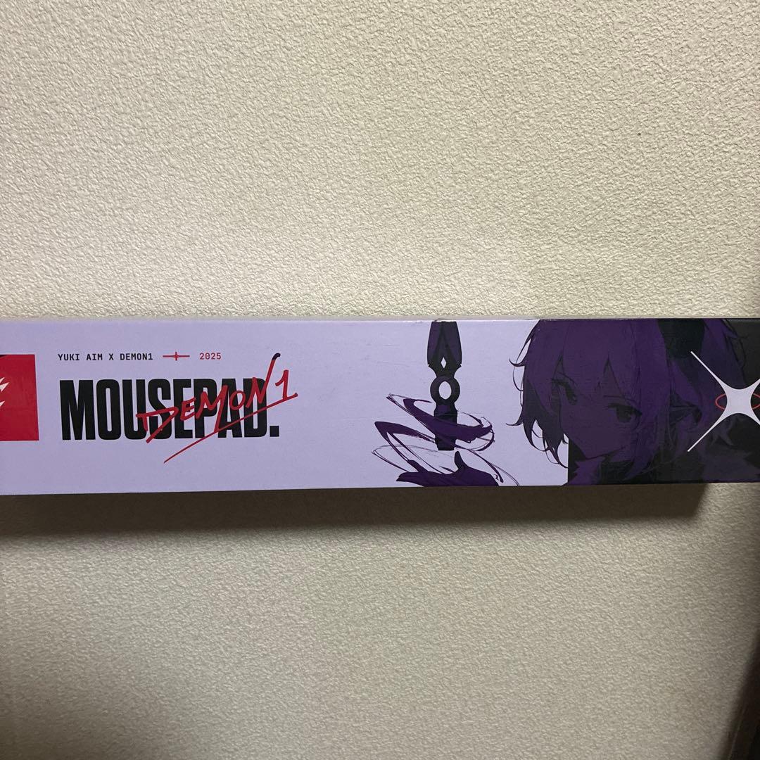 Yuki Aim x Demon1 マウスパッド 新品未使用
