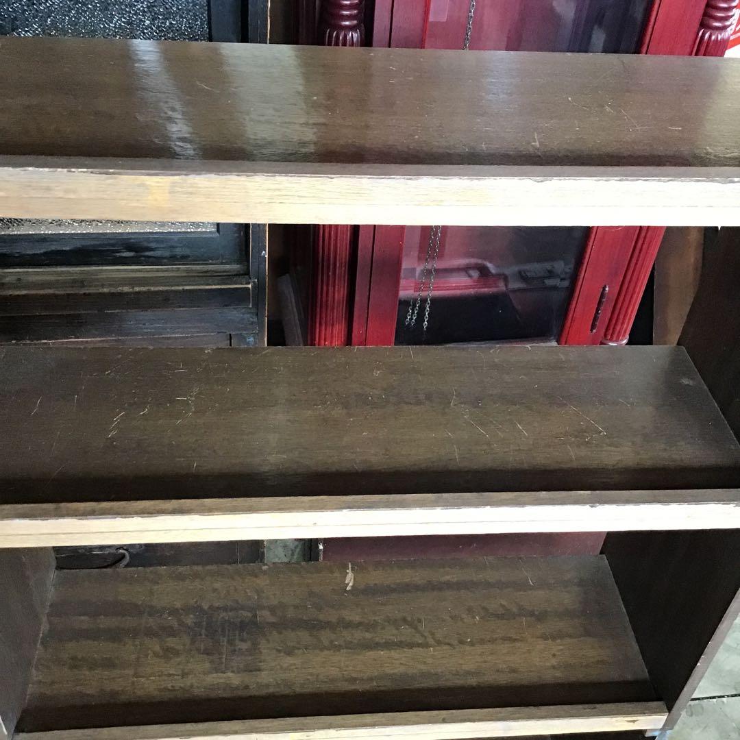 昭和レトロ　本棚　4段 ブックラック