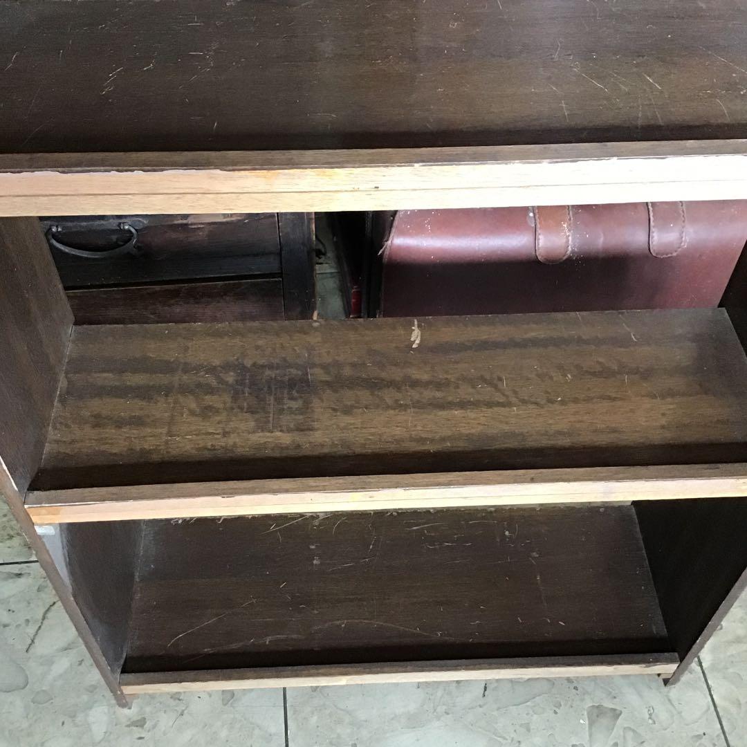 昭和レトロ　本棚　4段 ブックラック