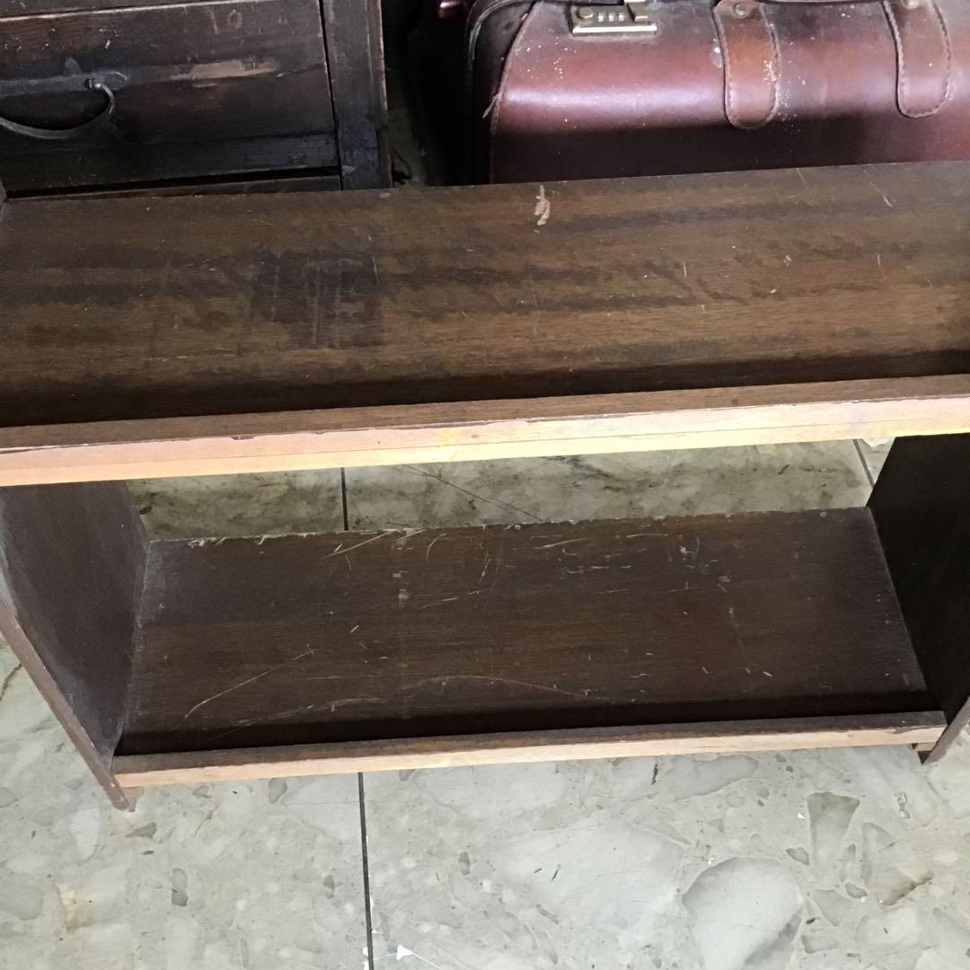 昭和レトロ　本棚　4段 ブックラック