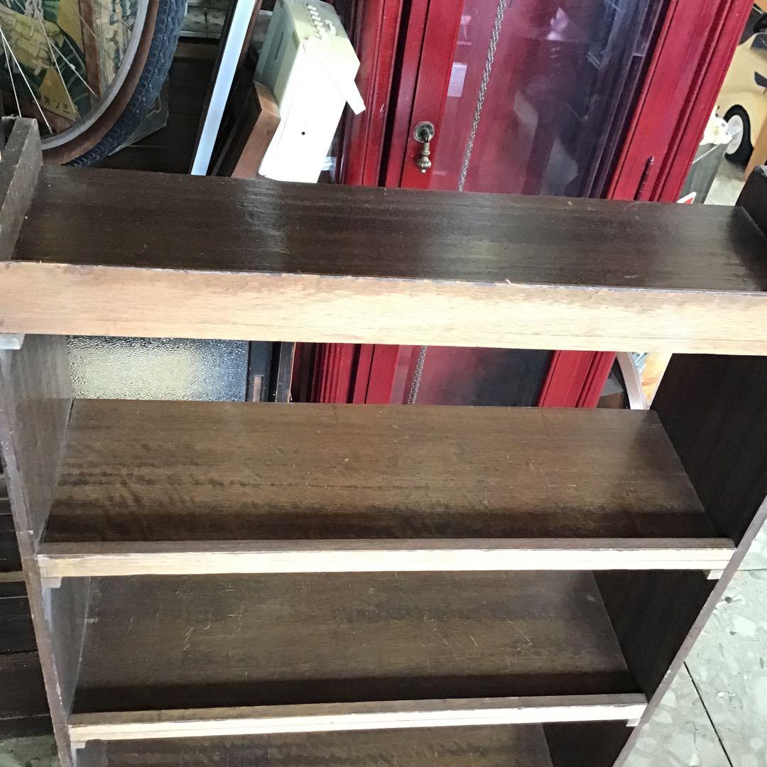 昭和レトロ　本棚　4段 ブックラック