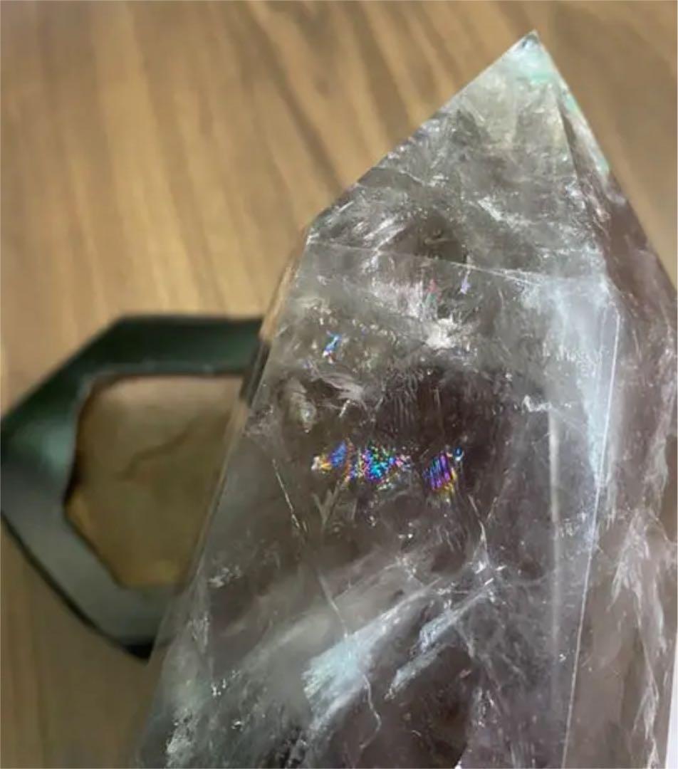 アメジスト　ダブルポイント　特大　台座つき