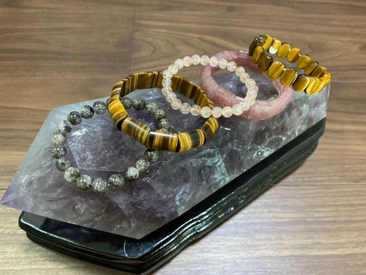 アメジスト　ダブルポイント　特大　台座つき