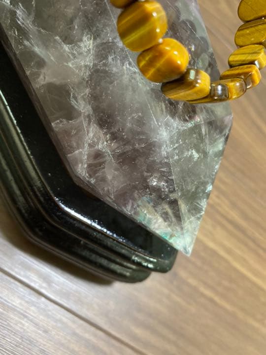 アメジスト　ダブルポイント　特大　台座つき