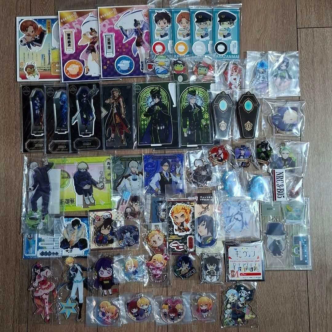 アニメグッズ 大量 まとめ売り ツイステ 刀剣乱舞 鬼滅の刃 東京リベンジャーズ