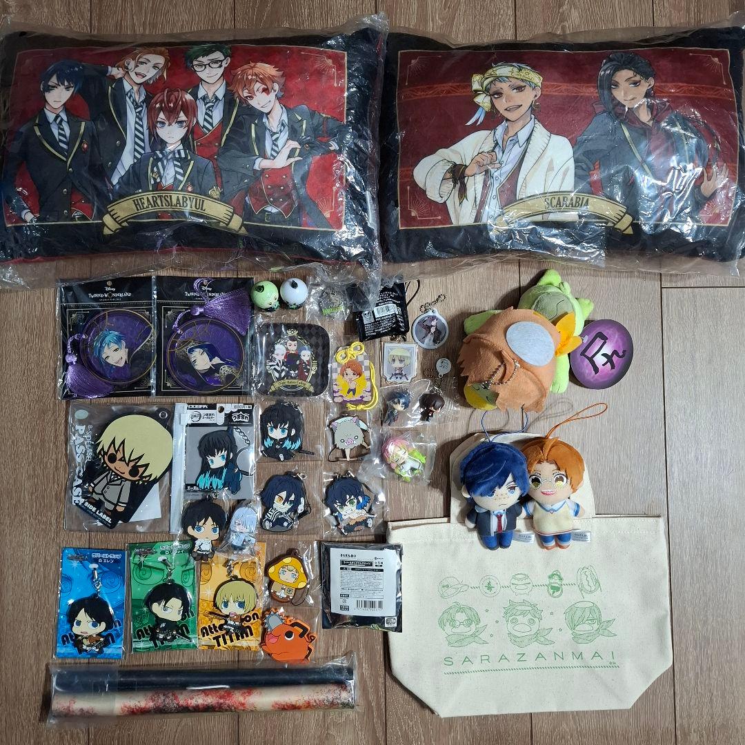 アニメグッズ 大量 まとめ売り ツイステ 刀剣乱舞 鬼滅の刃 東京リベンジャーズ