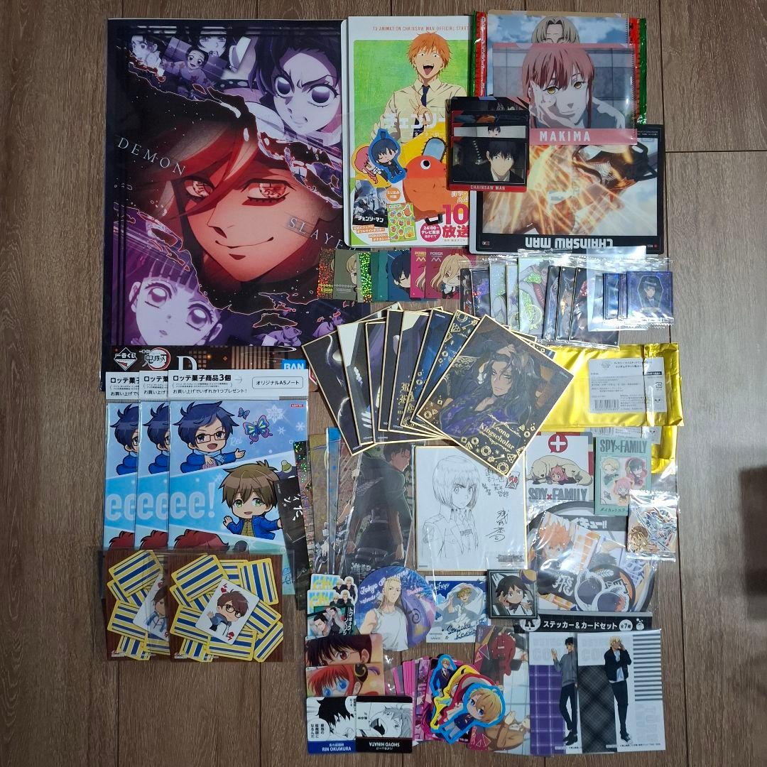 アニメグッズ 大量 まとめ売り ツイステ 刀剣乱舞 鬼滅の刃 東京リベンジャーズ