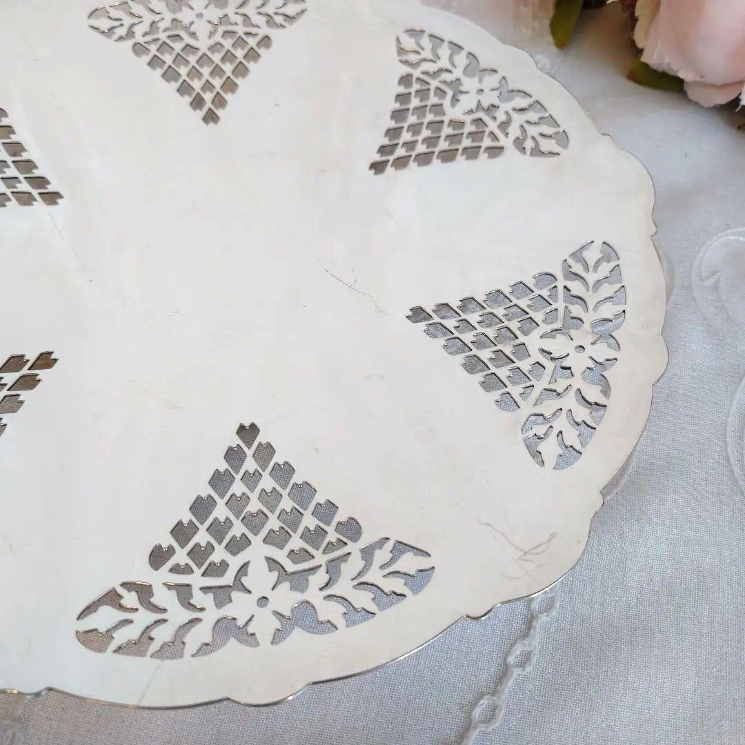 マッピン ウエッブmappin＆webb ケーキスタンド　シルバー　コンポティエ