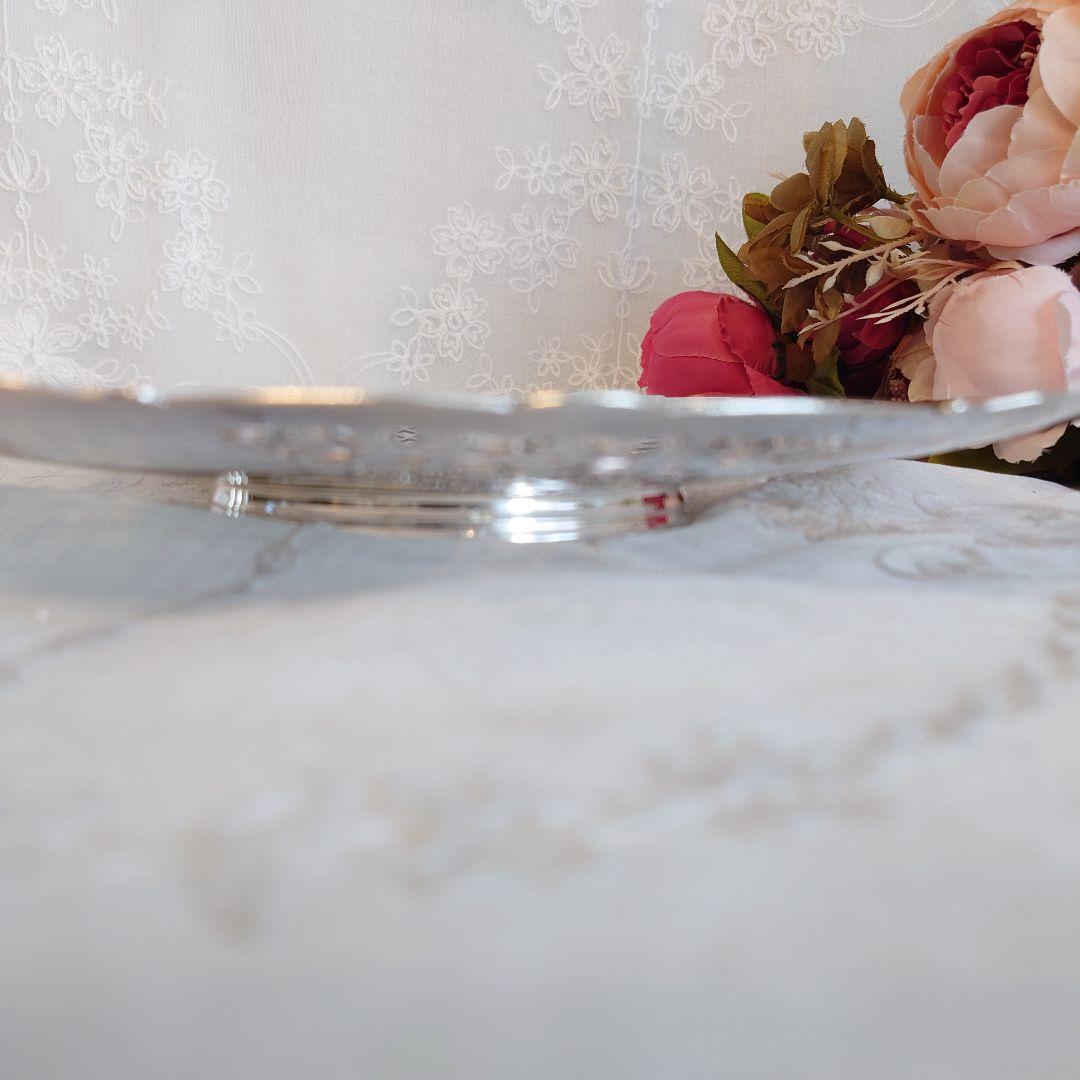 マッピン ウエッブmappin＆webb ケーキスタンド　シルバー　コンポティエ