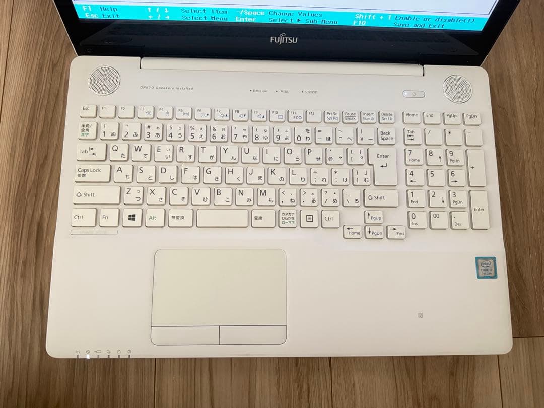 【ジャンク】FUJITSU LIFEBOOK AH77/B1 Blu/Ray