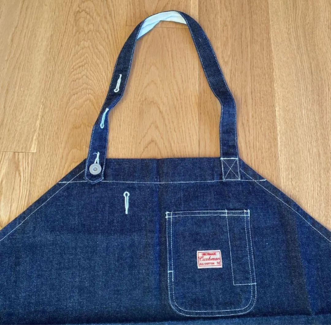 未使用　ユニオンメイド　ラッシュマン　デニム　エプロン　キッチンウェア