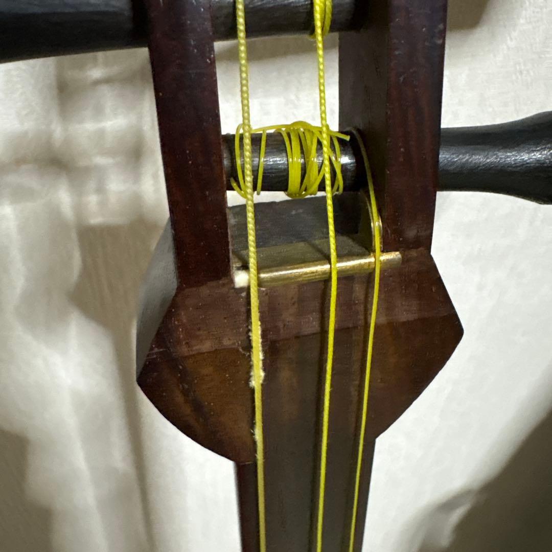 三味線　バチ　三絃駒　木製ハードケース 　和楽器　弦楽器　ケースカバー