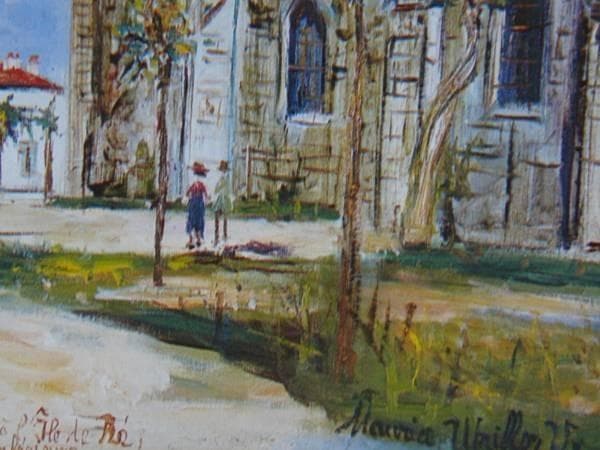 UTRILLO、L'EGLISE SAINTA-MARIE、海外版超希少レゾネ