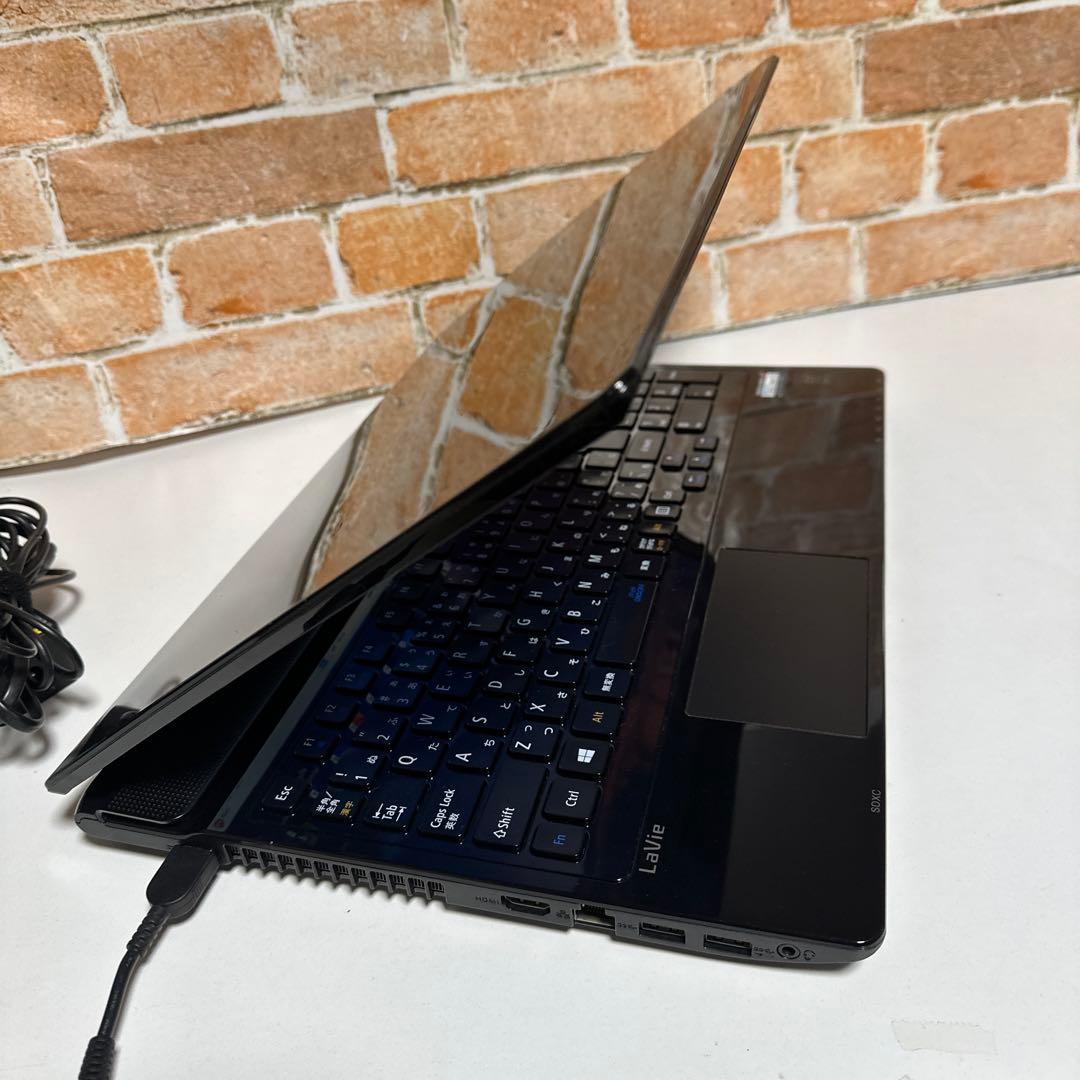 NECノート PC Webカメラ　高速起動SSDWindows11 オフィス付き