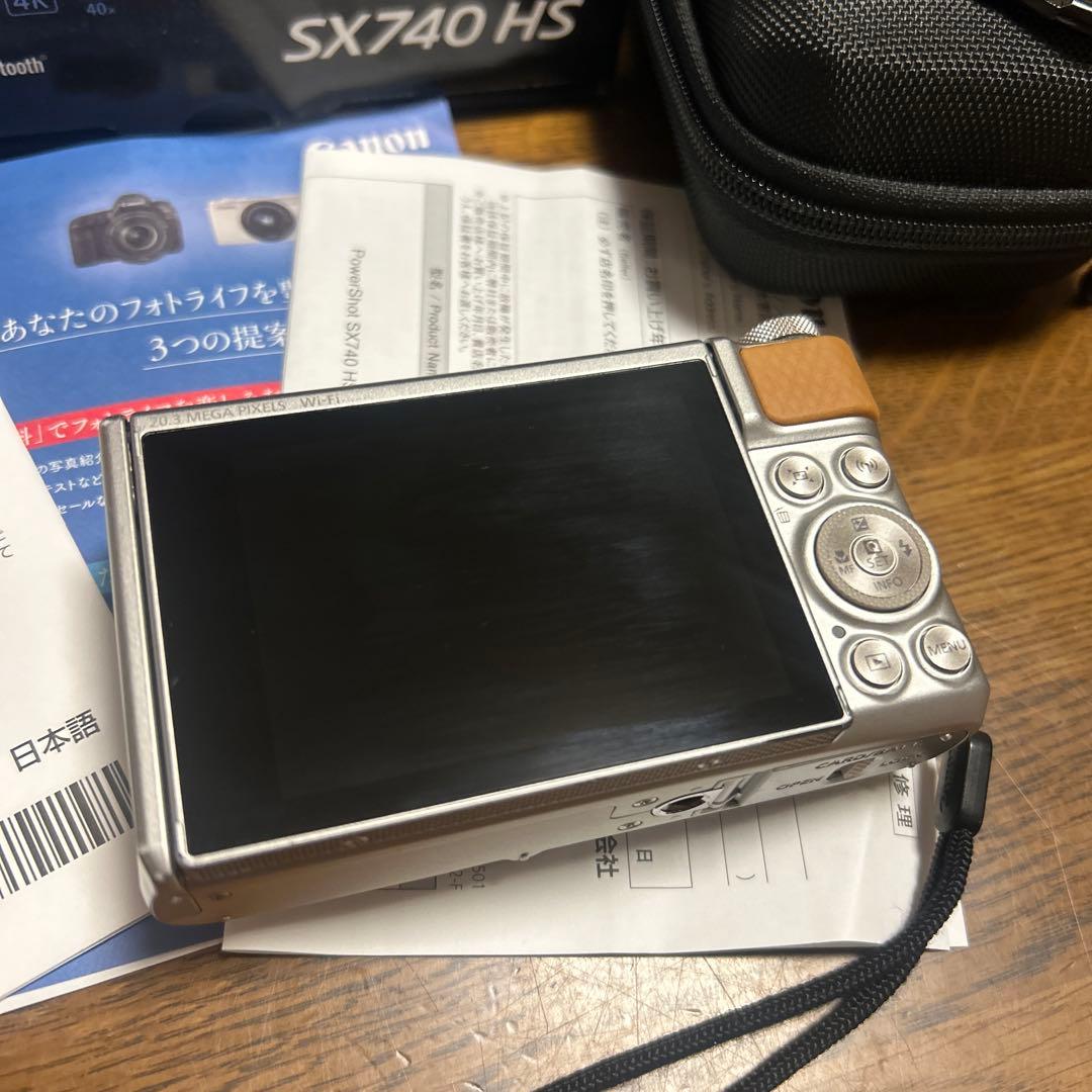 中古訳あり品☆Canon PowerShot SX740 HS 本体