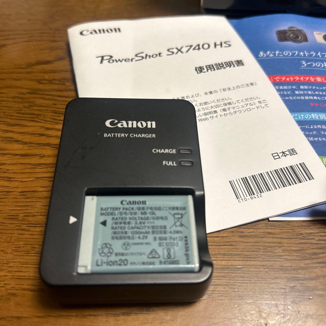 中古訳あり品☆Canon PowerShot SX740 HS 本体