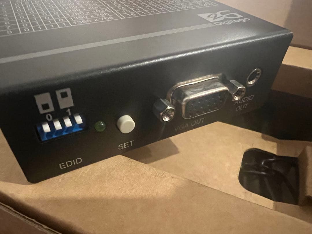 その他 Digitogo HDMI to VGA Converter CV-HV101A