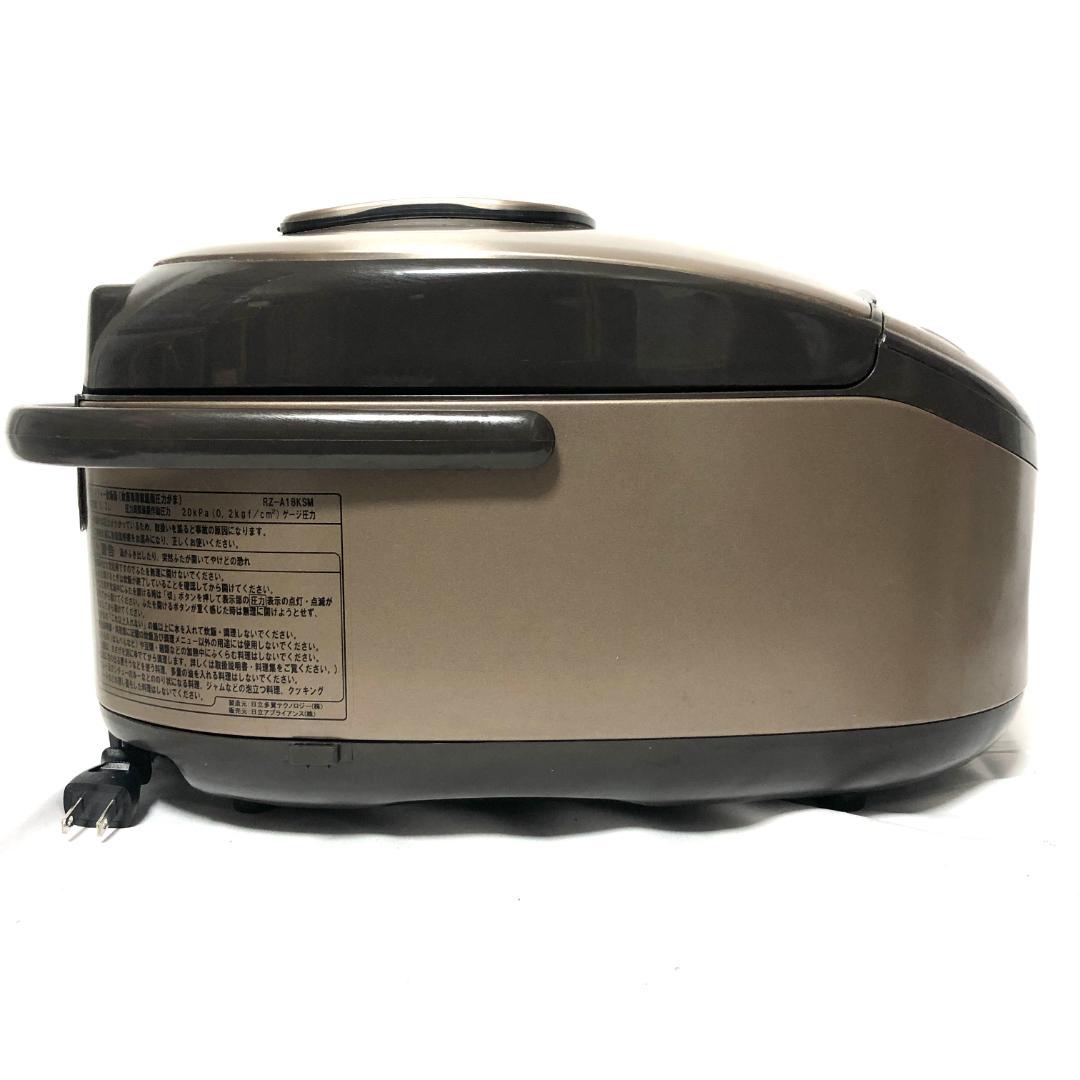 【送料無料】 日立 IHジャー炊飯器 RZ-A18KSM 10合 一升 ブラウン