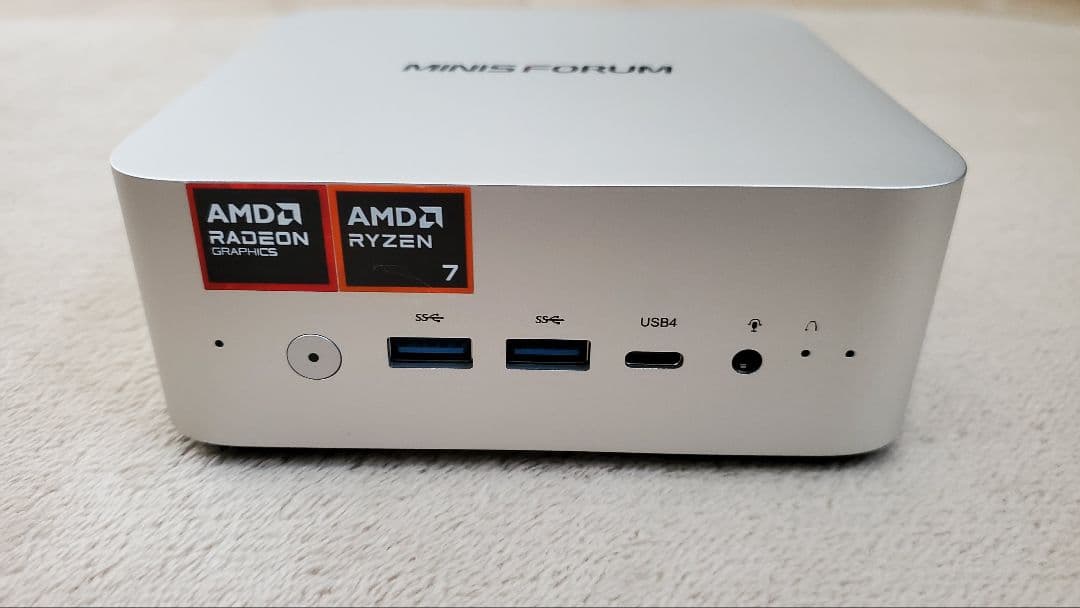 MINISFORUM AI X1【Ryzen 7 260搭載】 ミニPC