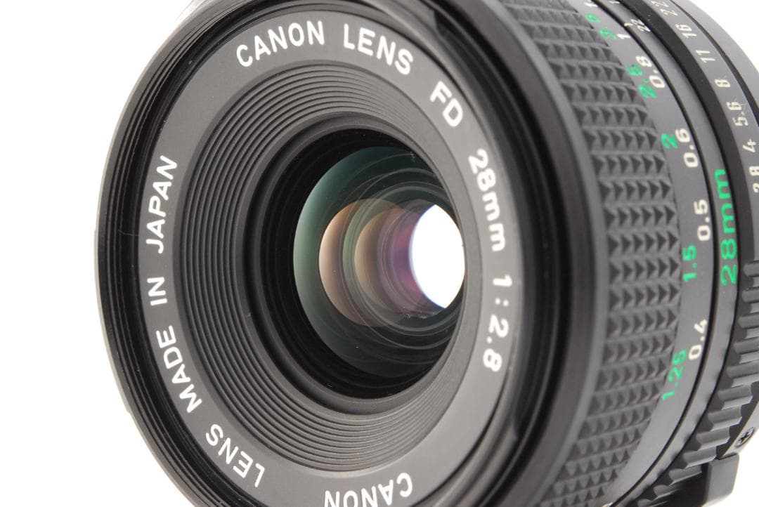レンズ(単焦点) Canon New FD NFD 28mm f2.8 #1092