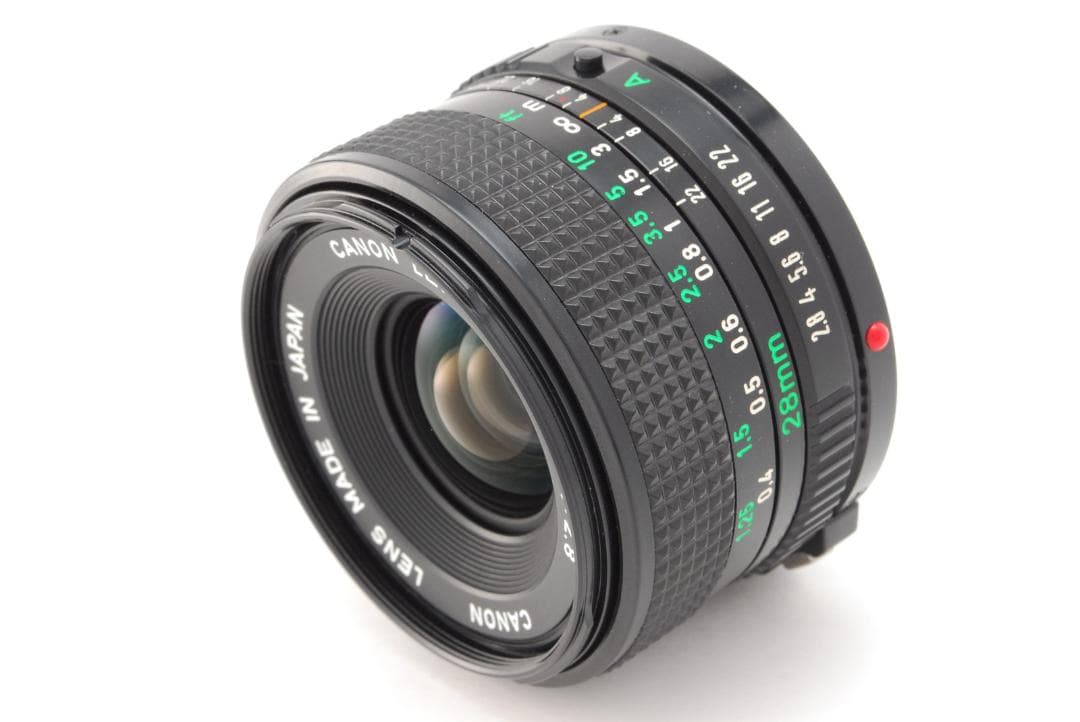 レンズ(単焦点) Canon New FD NFD 28mm f2.8 #1092