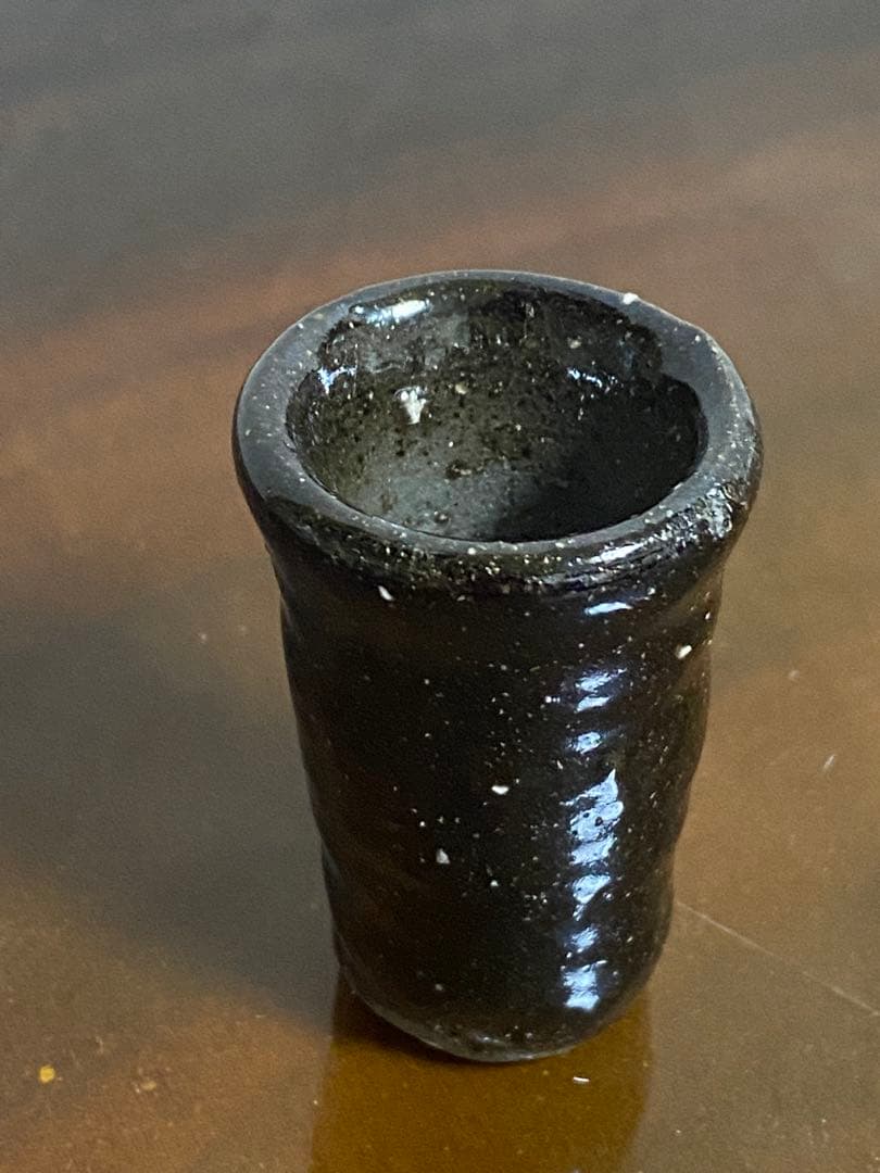 島 武己　ぐい呑　琉球焼　焼締　南蛮焼　ちぶぐゎー　酒呑　酒器　備前焼　國吉清尚