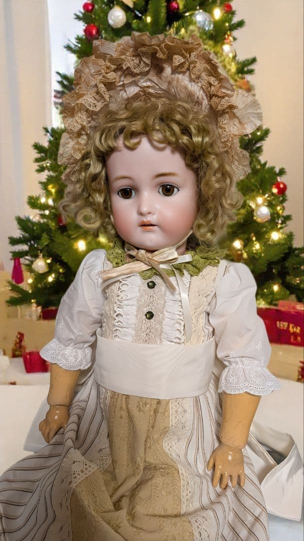 アンティーク　ビスクドール 　K & R 　SIMON & HALBIG　62㎝