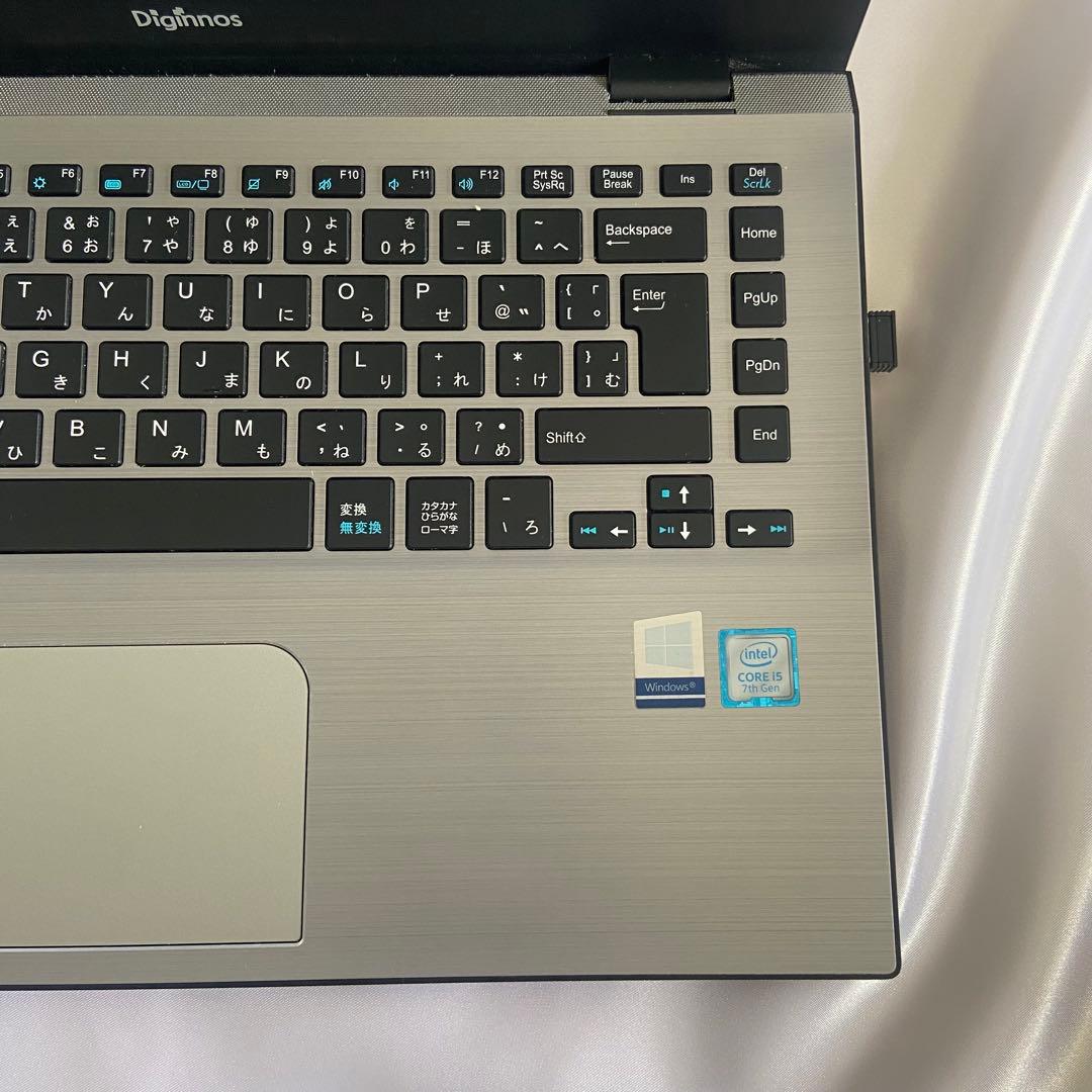 Windows11 13.3型 i5薄型 ドスパラノートパソコン カメラ付き