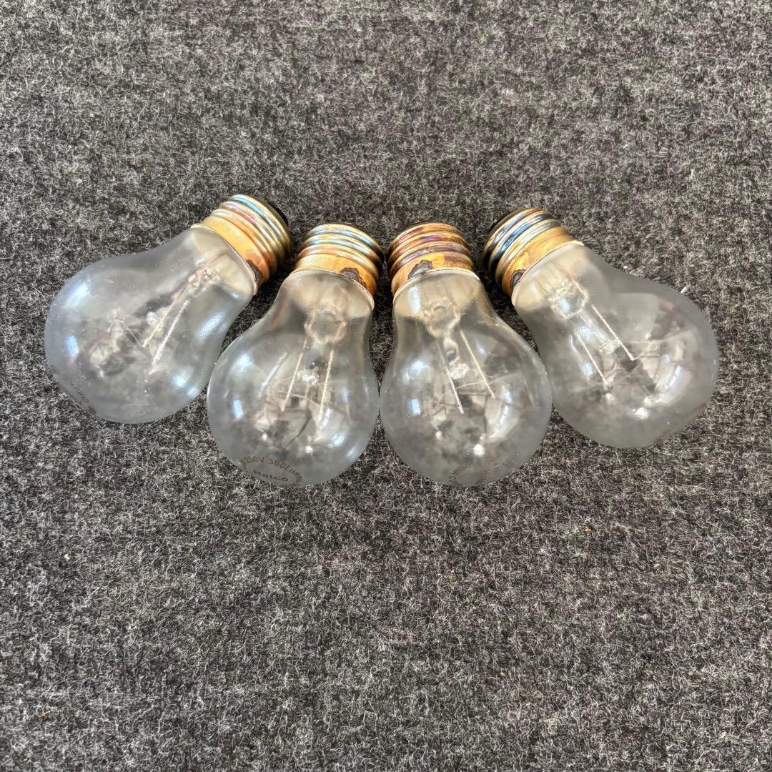Hatco 40W ヒートランプ用白熱電球 4個セット