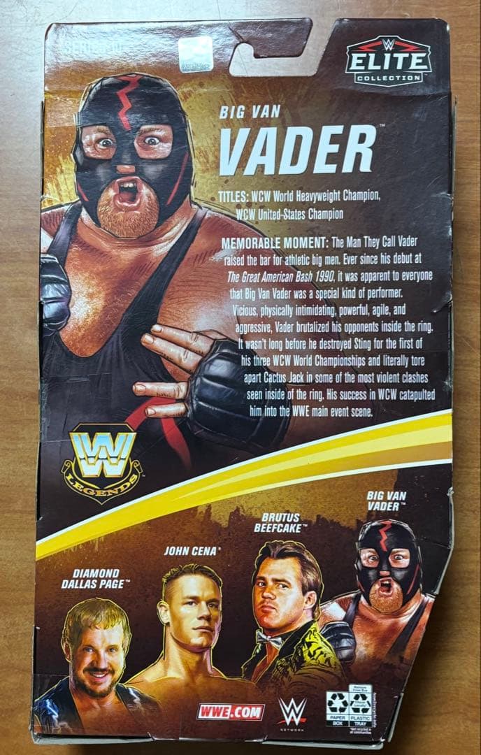 WWE ビッグ・バン・ベイダー　フィギュア　エリート　VADER