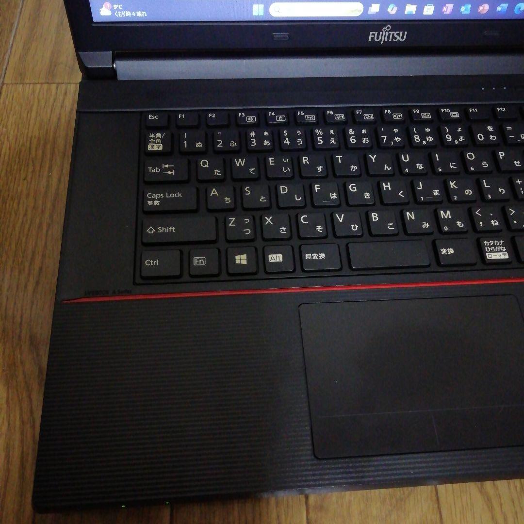 【リカバリディスク有】富士通Windows11ノートパソコン（Office付）
