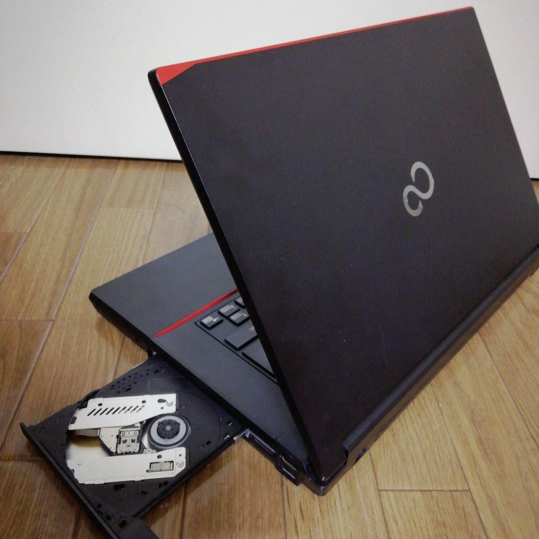 【リカバリディスク有】富士通Windows11ノートパソコン（Office付）