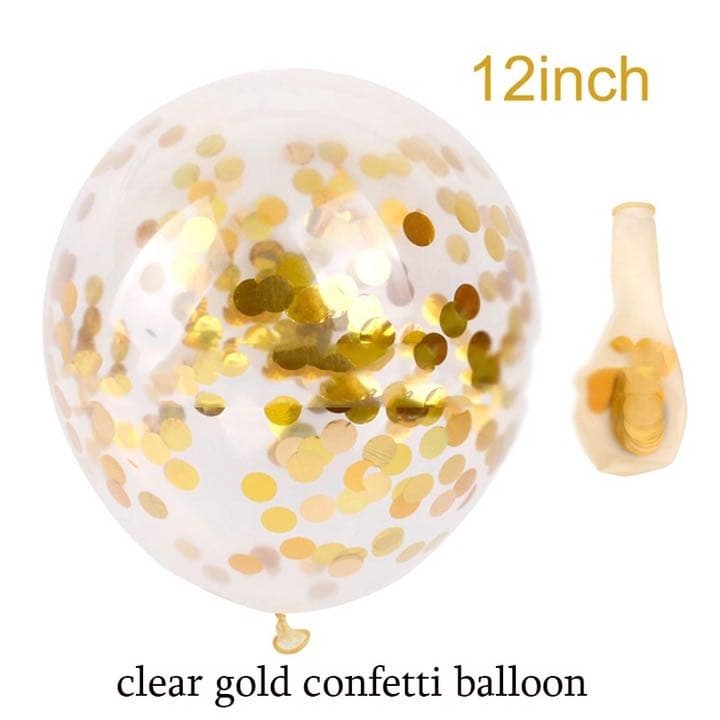 フラワー 誕生日 飾り コンフェッティ バルーン ガーランド