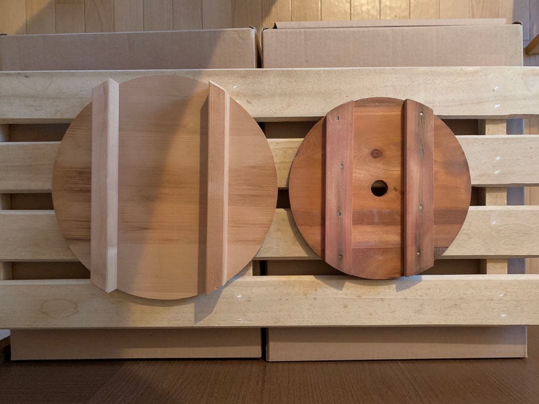 味噌作り用　木桶　木樽　５kg用