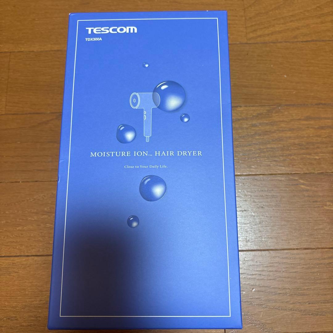 テスコム モイスチャーイオン ヘアドライヤー ブラック 新品