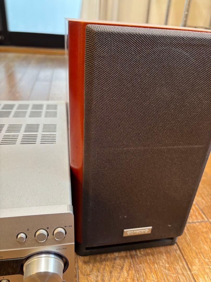 【ジャンク品】ONKYO CD MDオーディオ　ミニコンポ