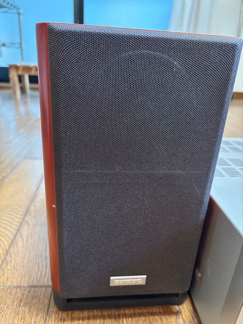 【ジャンク品】ONKYO CD MDオーディオ　ミニコンポ