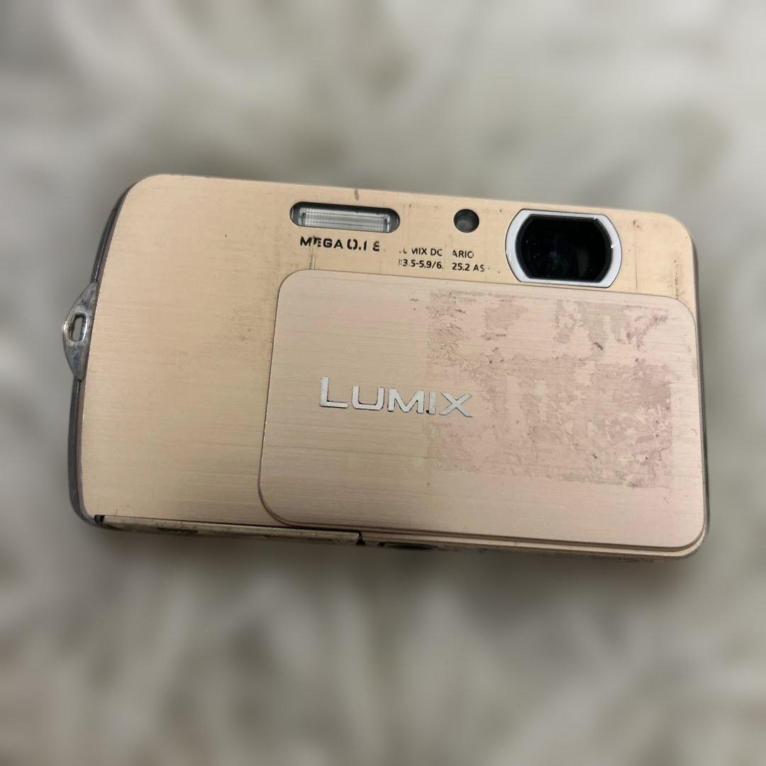 Panasonic LUMIX DMC-FP7 ゴールド　一部動作確認済み