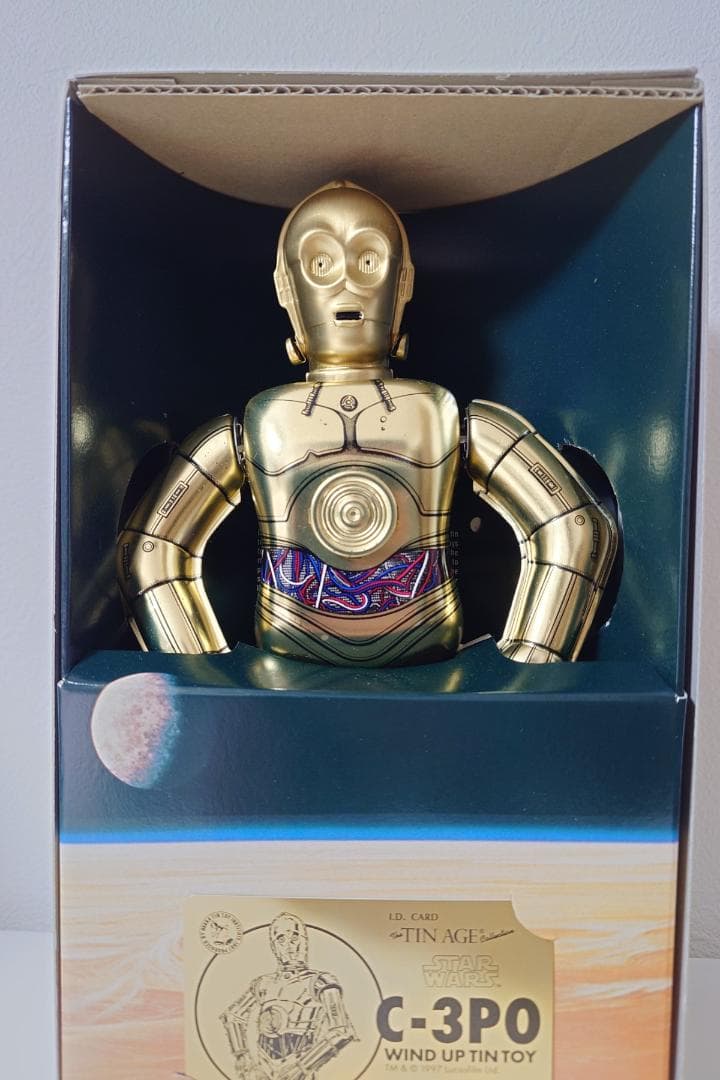 大阪ブリキ玩具資料室STARWARS C-3PO WIND UP TIN TOY