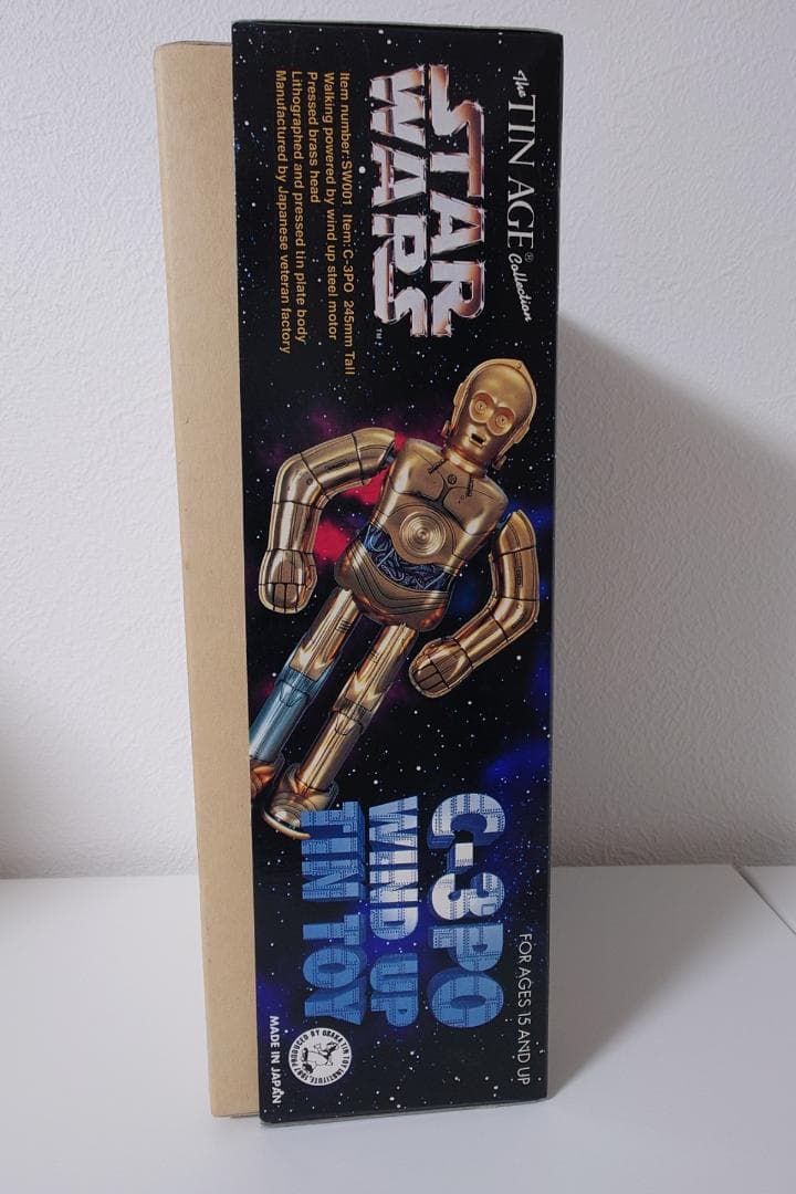 大阪ブリキ玩具資料室STARWARS C-3PO WIND UP TIN TOY