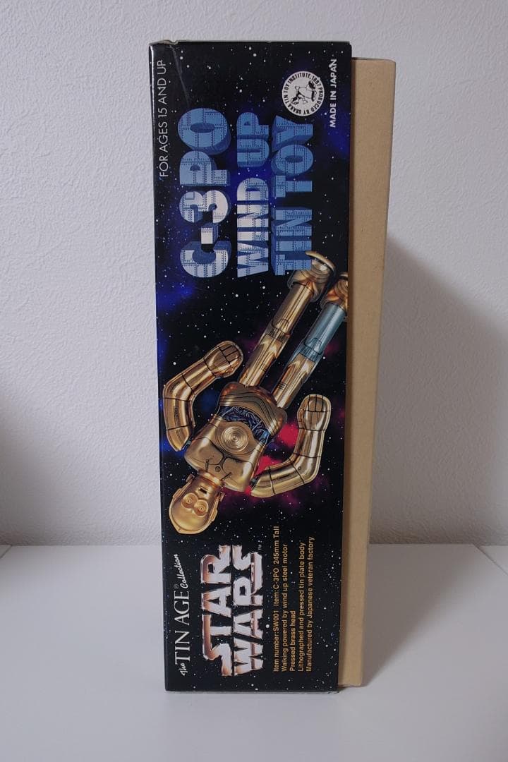 大阪ブリキ玩具資料室STARWARS C-3PO WIND UP TIN TOY