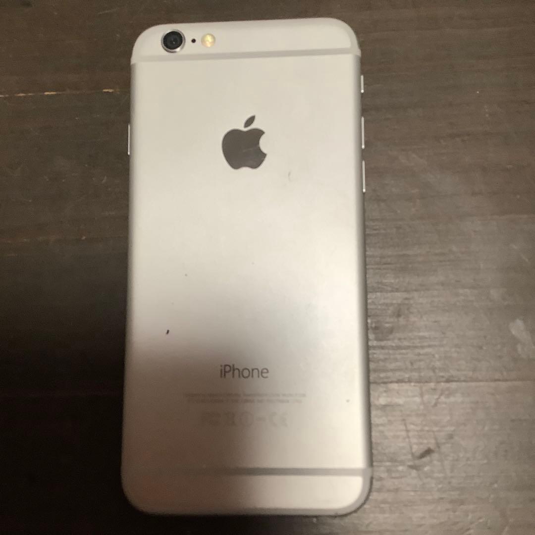 美品　Apple iPhone 6 64GB シルバー　バッテリー100%