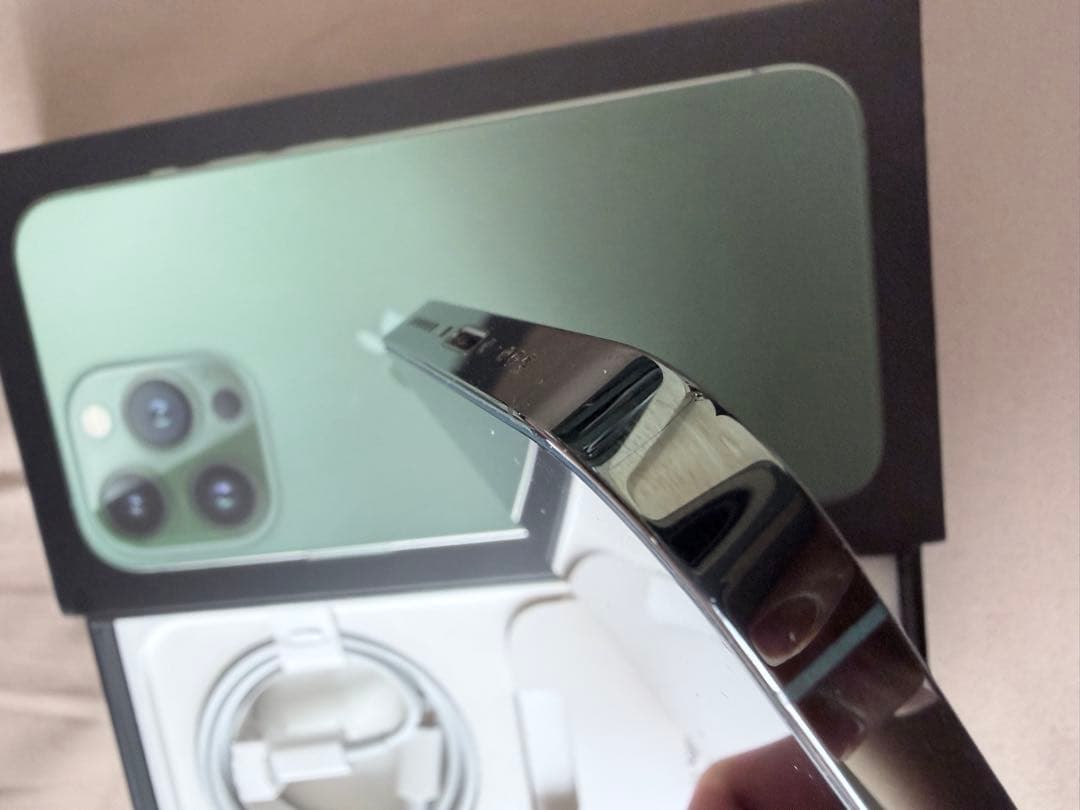 iPhone 13 Pro 512GB アルパイングリーン バッテリー96%