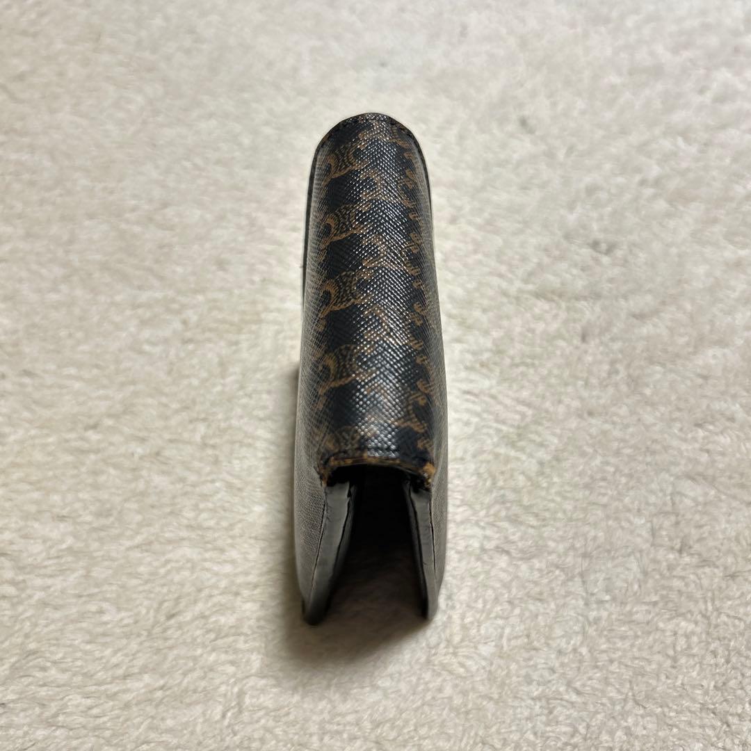 CELINE メンズ財布　２つ折り　トリオンフ柄